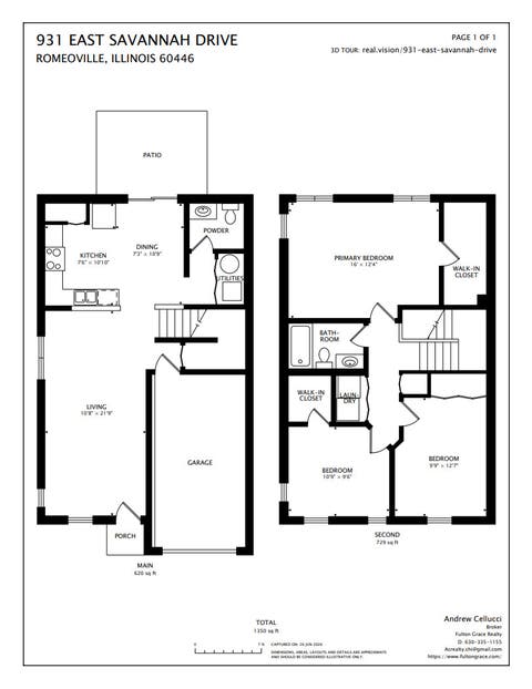 Tiny photo for 931 E Savannah Drive, Romeoville, IL 60446 (MLS # 12690138)