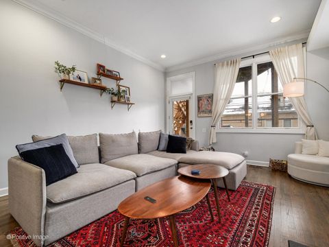 Tiny photo for 1412 N Hoyne Avenue #1C, Chicago, IL 60622 (MLS # 12613808)