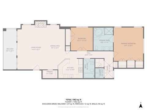 Tiny photo for 453 N May Street #2N, Chicago, IL 60642 (MLS # 12481325)