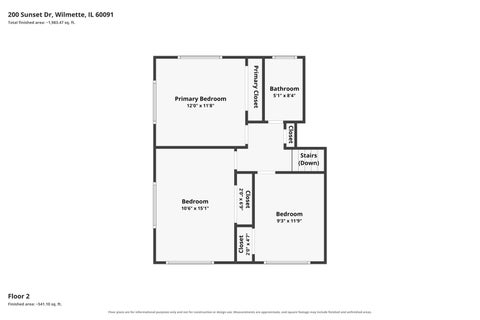 Tiny photo for 200 Sunset Drive, Wilmette, IL 60091 (MLS # 12790340)