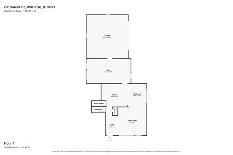 Tiny photo for 200 Sunset Drive, Wilmette, IL 60091 (MLS # 12790340)