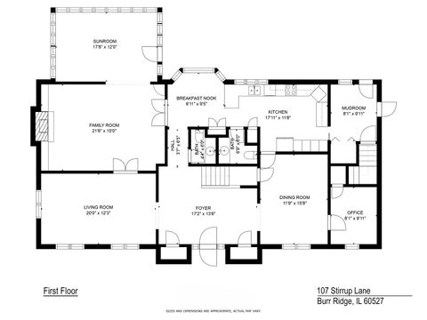 Tiny photo for 107 Stirrup Lane, Burr Ridge, IL 60527 (MLS # 12513274)