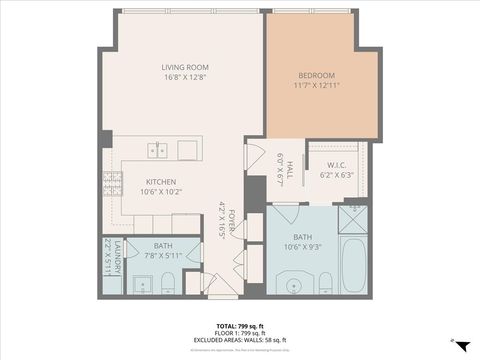 Tiny photo for 401 N Wabash Avenue #37i, Chicago, IL 60611 (MLS # 12506541)