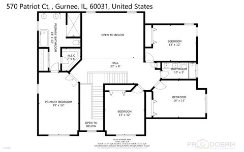 Tiny photo for 570 Patriot Court, Gurnee, IL 60031 (MLS # 12465068)