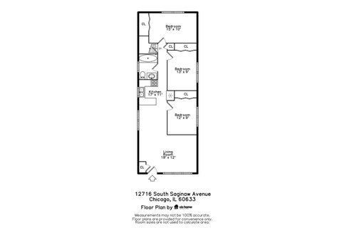 Tiny photo for 12716 S Saginaw Avenue, Chicago, IL 60633 (MLS # 12729138)