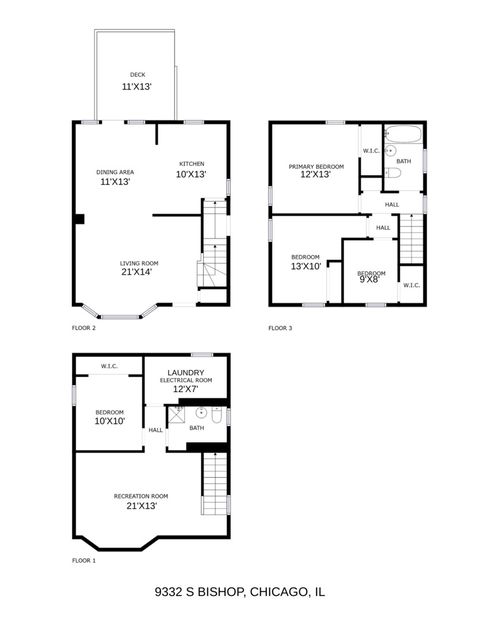 Tiny photo for 9332 S Bishop Street, Chicago, IL 60620 (MLS # 12432216)