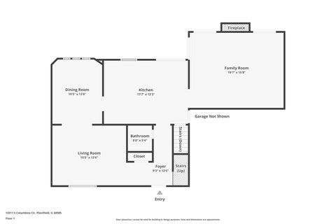 Tiny photo for 13311 S Columbine Circle, Plainfield, IL 60585 (MLS # 12764683)