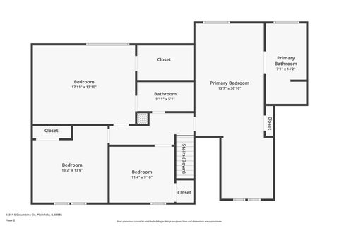 Tiny photo for 13311 S Columbine Circle, Plainfield, IL 60585 (MLS # 12764683)