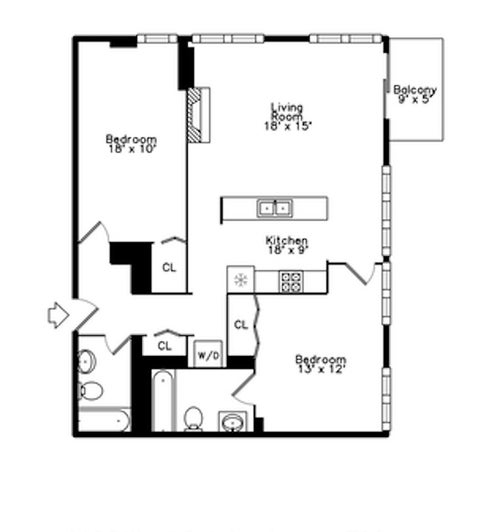 Tiny photo for 1122 W Catalpa Avenue #606, Chicago, IL 60640 (MLS # 12726025)