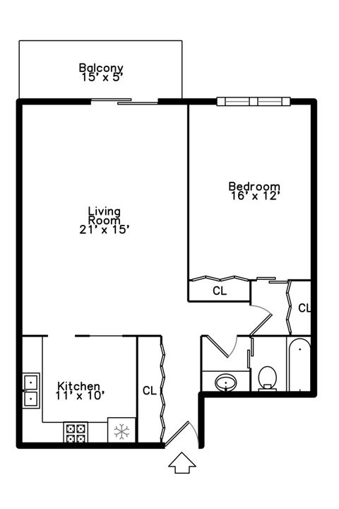 Tiny photo for 250 Ridge Avenue #2J, Evanston, IL 60202 (MLS # 12494882)