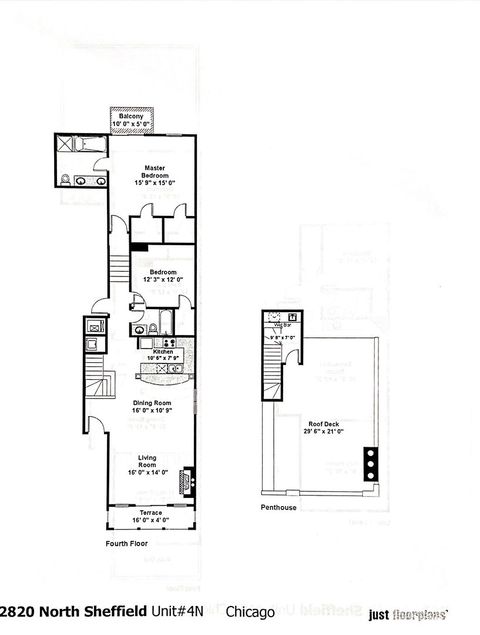 Tiny photo for 2820 N Sheffield Avenue #4N, Chicago, IL 60657 (MLS # 12494390)