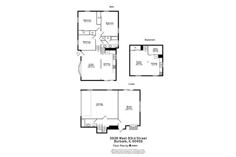 Tiny photo for 5938 W 83rd Street, Burbank, IL 60459 (MLS # 12464600)