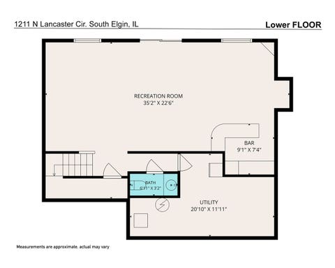Tiny photo for 1211 N Lancaster Circle N, South Elgin, IL 60177 (MLS # 12731736)