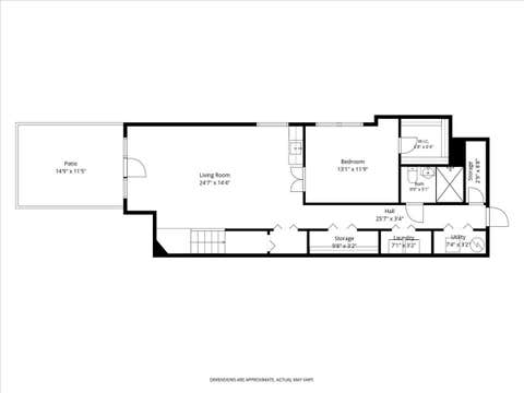Tiny photo for 1517 N Bosworth Avenue #1, Chicago, IL 60642 (MLS # 12736242)