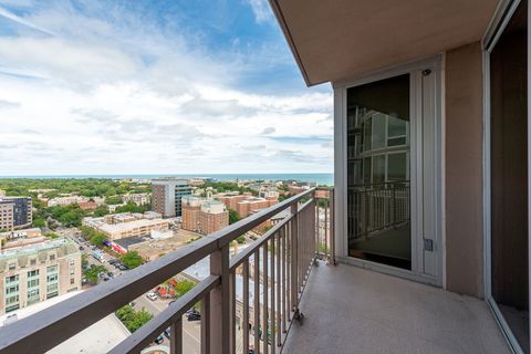 Tiny photo for 807 Davis Street #1907, Evanston, IL 60201 (MLS # 12472300)