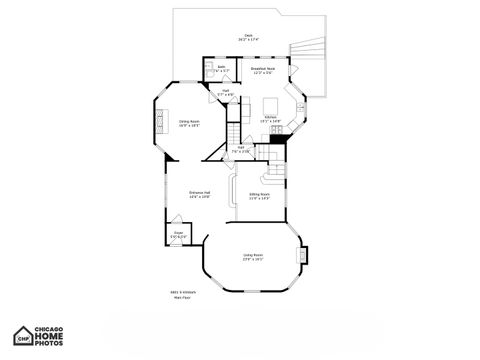 Tiny photo for 4801 S Kimbark Avenue, Chicago, IL 60615 (MLS # 12515990)