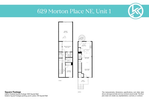 Tiny photo for 629 Morton Place #1, Washington, DC 20002 (MLS # 12772011)