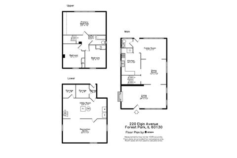 Tiny photo for 220 ELGIN Avenue, Forest Park, IL 60130 (MLS # 12653769)