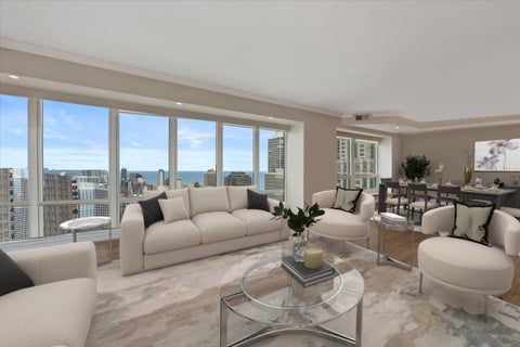 Tiny photo for 57 E Delaware Place #3804, Chicago, IL 60611 (MLS # 12639998)