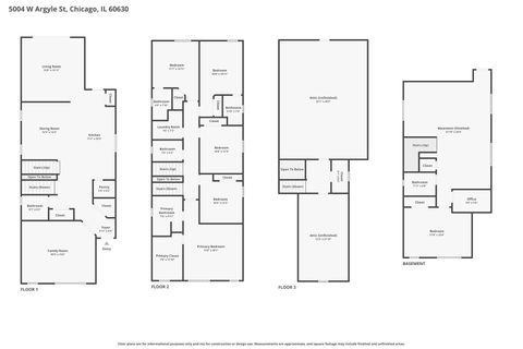 Tiny photo for 5004 W Argyle Street, Chicago, IL 60630 (MLS # 12603292)