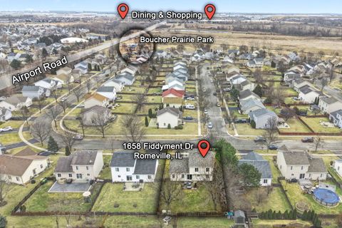 Tiny photo for 1658 Fiddyment Drive, Romeoville, IL 60446 (MLS # 12573189)