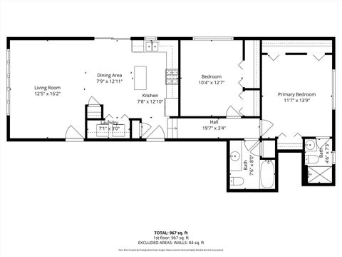 Tiny photo for 6237 S Newland Avenue #1N, Chicago, IL 60638 (MLS # 12552462)