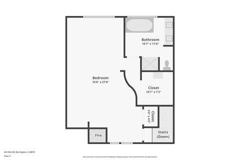 Tiny photo for 424 Otis Road, Barrington, IL 60010 (MLS # 12787741)