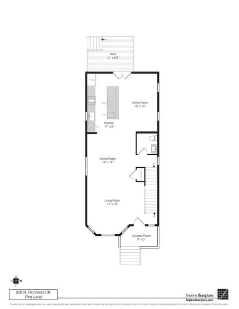 Tiny photo for 858 N Richmond Avenue, Chicago, IL 60622 (MLS # 12580565)