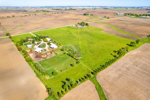 Tiny photo for 15534 Somonauk Road, DeKalb, IL 60115 (MLS # 12375140)