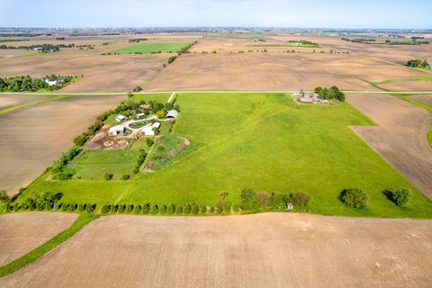 Tiny photo for 15534 Somonauk Road, DeKalb, IL 60115 (MLS # 12375140)