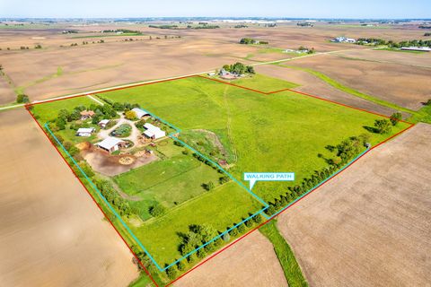 Tiny photo for 15534 Somonauk Road, DeKalb, IL 60115 (MLS # 12375140)