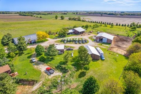 Tiny photo for 15534 Somonauk Road, DeKalb, IL 60115 (MLS # 12375140)