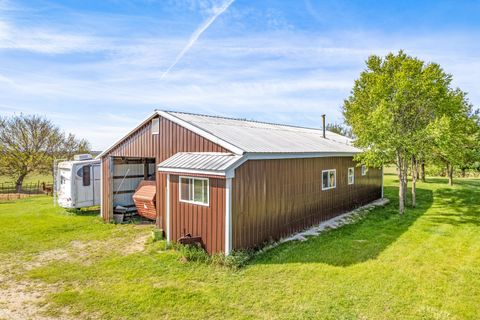 Tiny photo for 15534 Somonauk Road, DeKalb, IL 60115 (MLS # 12375140)