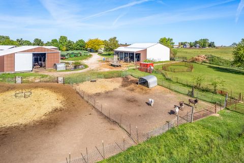 Tiny photo for 15534 Somonauk Road, DeKalb, IL 60115 (MLS # 12375140)