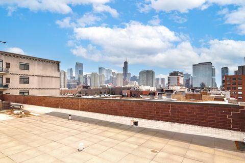 Tiny photo for 675 N PEORIA Street #3N, Chicago, IL 60642 (MLS # 12616466)