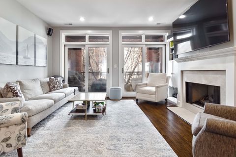 Tiny photo for 675 N PEORIA Street #3N, Chicago, IL 60642 (MLS # 12616466)