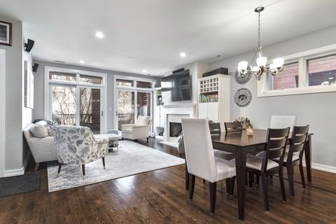 Tiny photo for 675 N PEORIA Street #3N, Chicago, IL 60642 (MLS # 12616466)