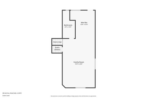 Tiny photo for 345 Ash Avenue, Wood Dale, IL 60191 (MLS # 12507405)