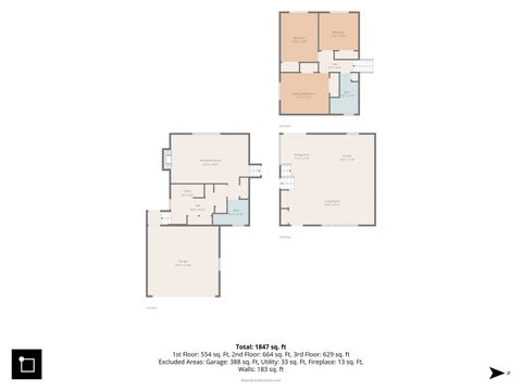 Tiny photo for 13940 Charleston Drive, Orland Park, IL 60462 (MLS # 12694513)