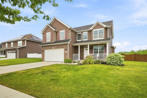 Photo of 1425 S Saddlebrook Lane, Minooka, IL 60447 (MLS # 12718506)