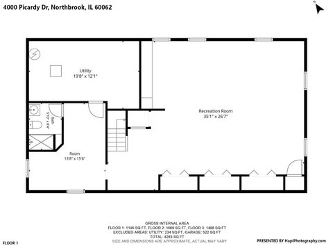 Tiny photo for 4000 Picardy Drive, Northbrook, IL 60062 (MLS # 12748696)
