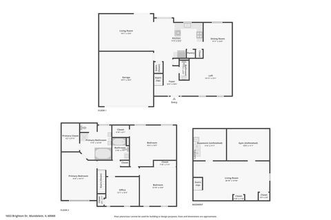 Tiny photo for 1653 Brighton Drive, Mundelein, IL 60060 (MLS # 12580688)