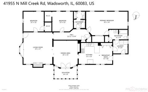 Tiny photo for 41955 N Mill Creek Road, Wadsworth, IL 60083 (MLS # 12713906)