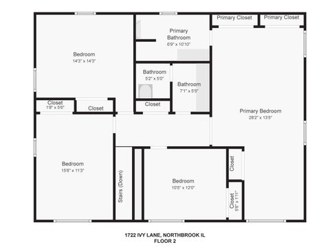 Tiny photo for 1722 Ivy Lane, Northbrook, IL 60062 (MLS # 12768395)