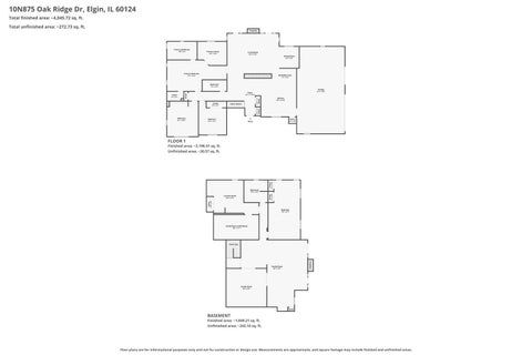 Tiny photo for 10N875 Oak Ridge Drive, Elgin, IL 60124 (MLS # 12781387)