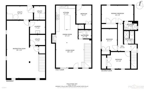 Tiny photo for 1826 W Farragut Avenue, Chicago, IL 60640 (MLS # 12670789)