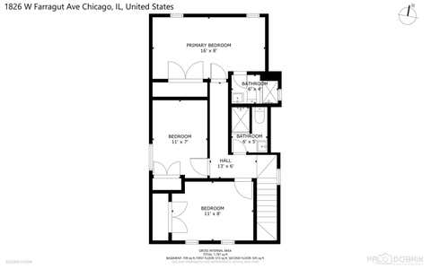 Tiny photo for 1826 W Farragut Avenue, Chicago, IL 60640 (MLS # 12670789)