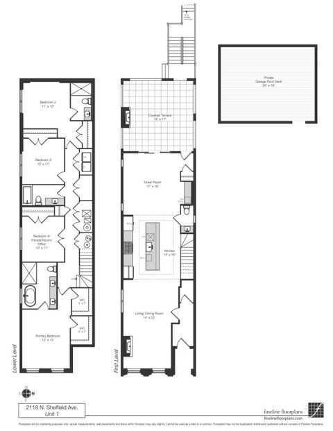 Tiny photo for 2118 N Sheffield Avenue #1, Chicago, IL 60614 (MLS # 12446232)