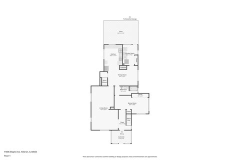 Tiny photo for 11806 Maple Avenue, Hebron, IL 60034 (MLS # 12741331)