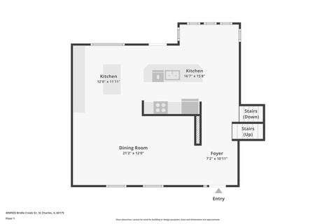 Tiny photo for 40W920 Bridle Creek Drive, St. Charles, IL 60175 (MLS # 12738140)